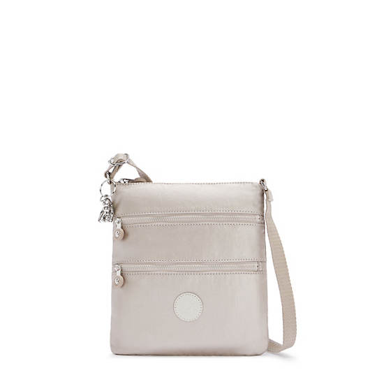 Kipling Keiko Metallic Crossbody Mini Bag Metallic Glow | CA 1334HA